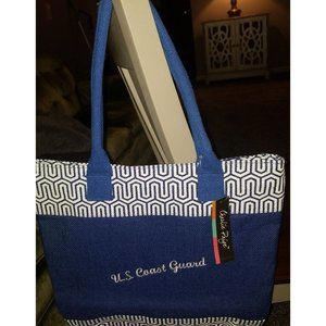 Nwt jute U.S. Coast Guard bag